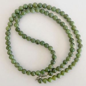 13” Jade Necklace